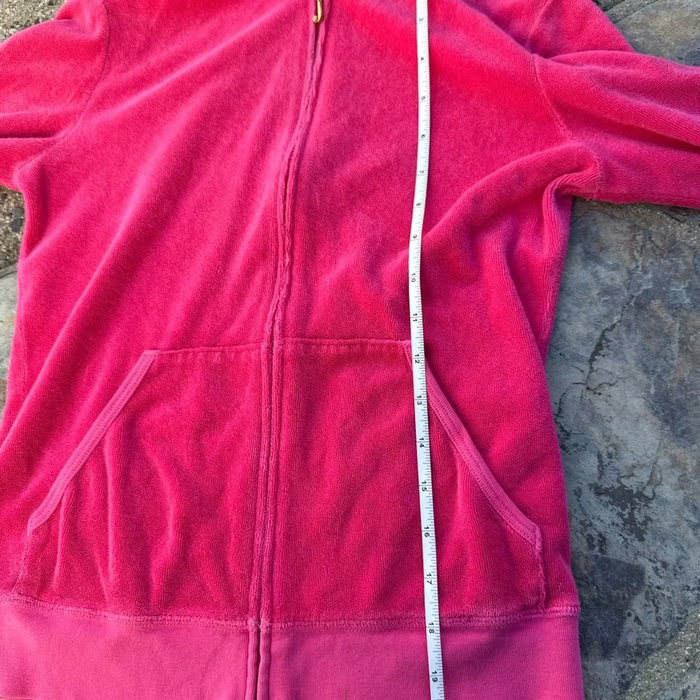 ✨2000’s Juicy Couture hot Pink zip up - Picture 5 of 7